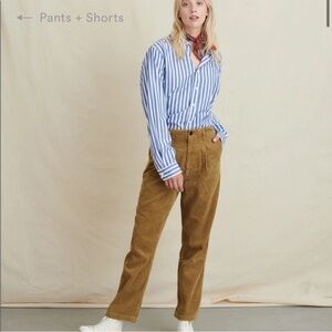 Alex Mill Pants The Boy Pant in Rugged Corduroy Khaki